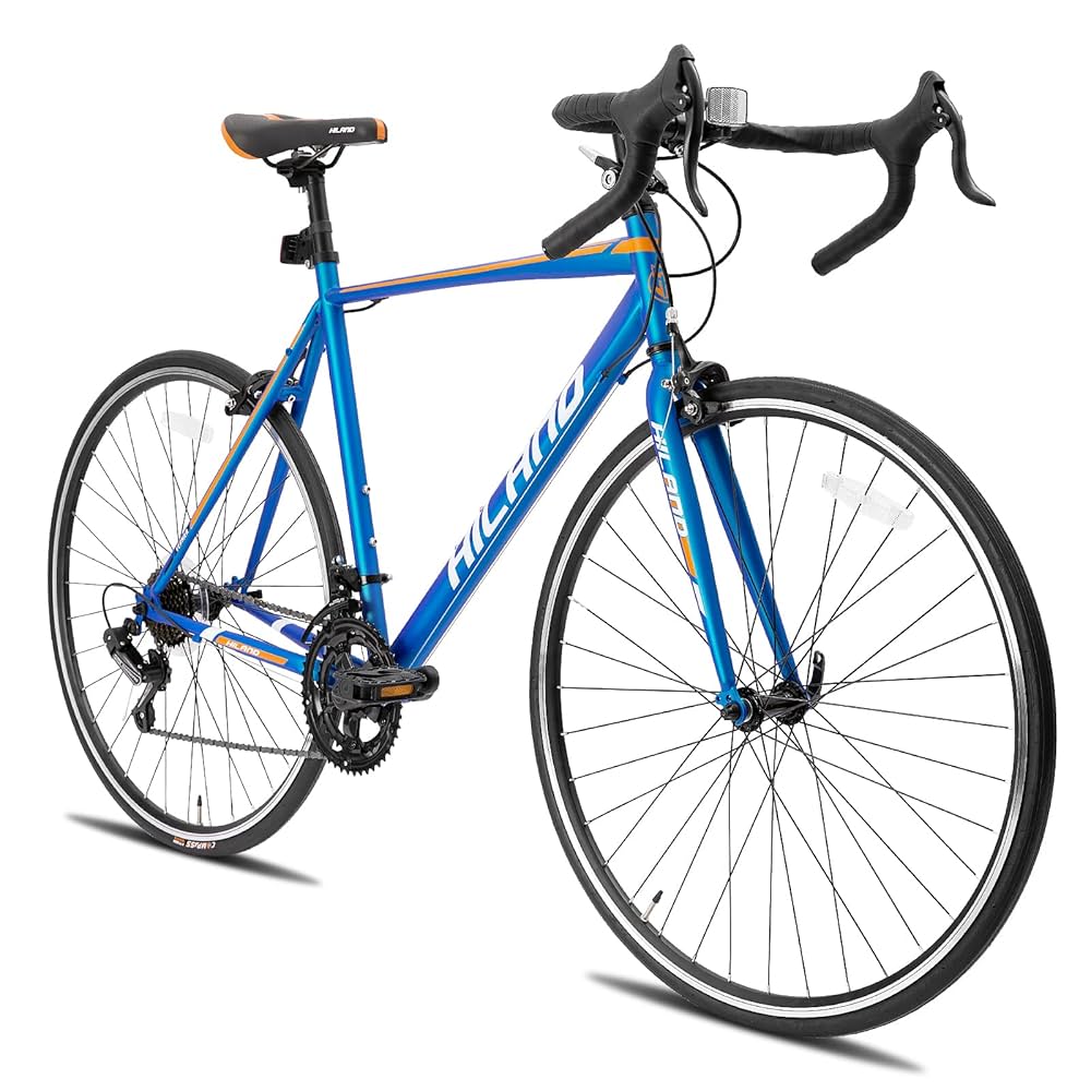 Amazon | HILAND ロードバイク 700C シマノ製14段変速 ドロップ